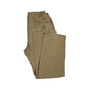 5.11 Tactical Series Mens 30x32 Brown Denim Cargo Pants Tapered Leg